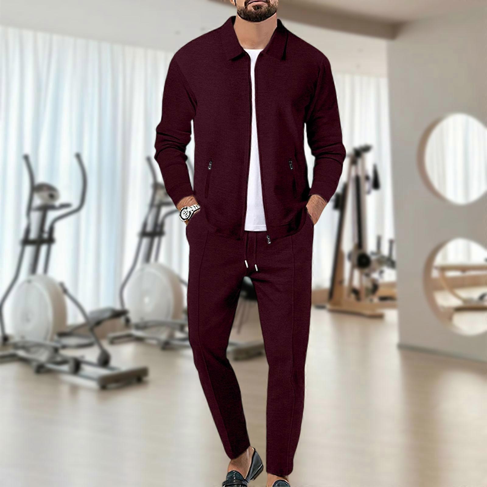 Jamron Men's Hooded Tracksuit Set Full Zip Jacket Drawstring Jogger Pants Casual Activewear with Pockets SD5A0816 ArmyGreen S at Men's Clothing store Jamron Men's Hooded Tracksuit Set Full Zip Jacket Drawstring Jogger Pants Casual Activewear with Pockets SD5A0816 ArmyGreen S at Men's Clothing store
