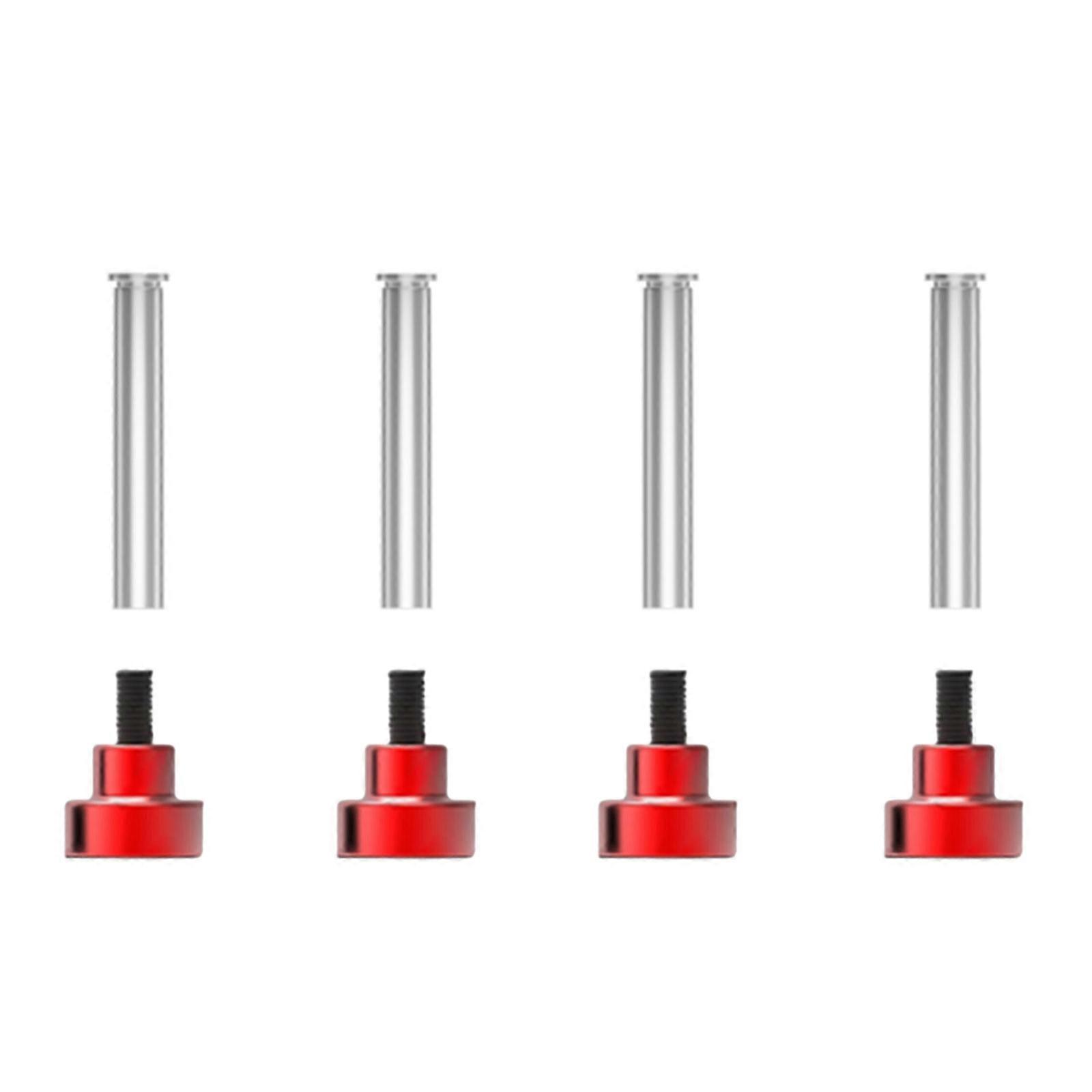 Reusable Magnetic Fan Screws for Easy Assembly For Multiple Devices and Rigid Metal Structure  Red