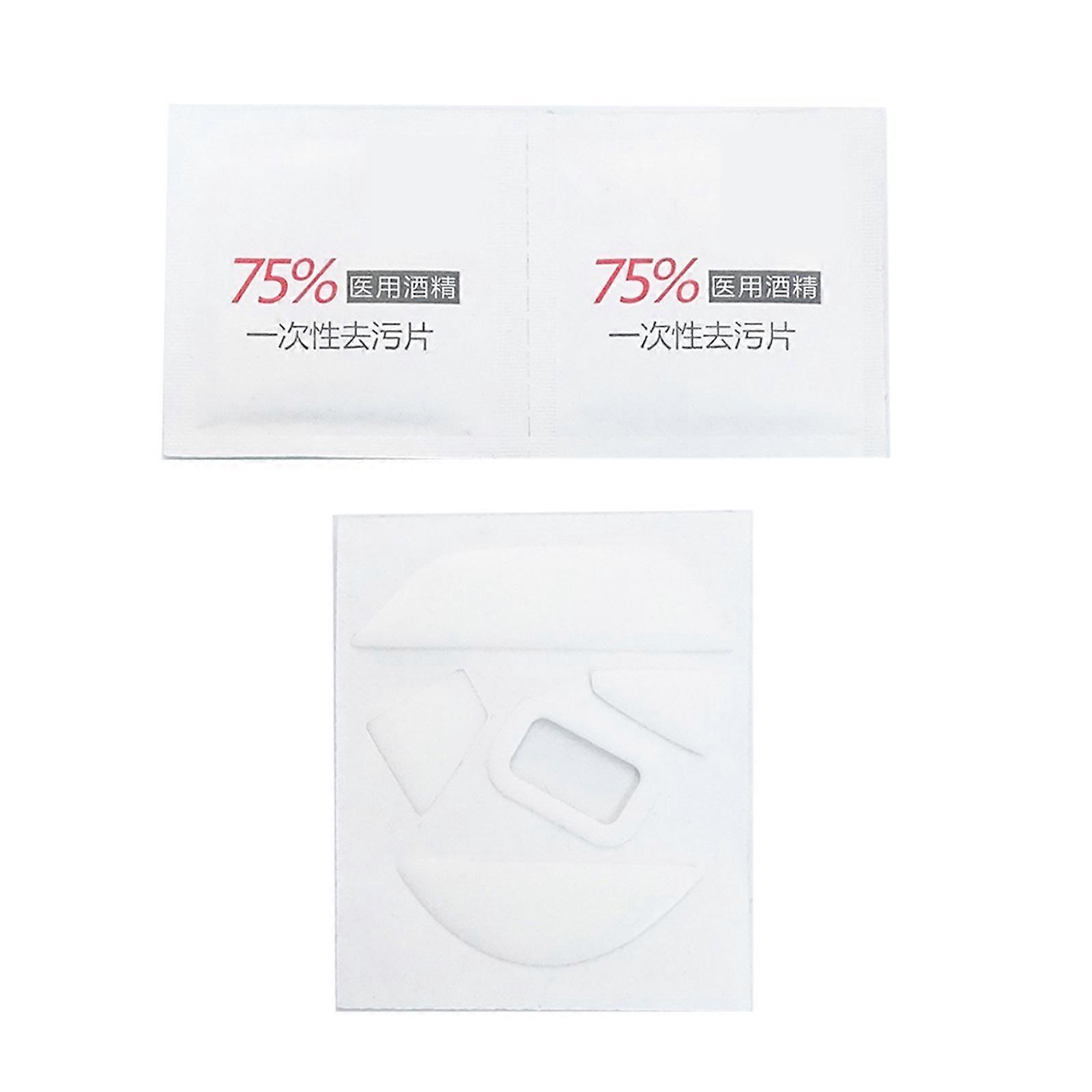 1Set HotlineGames Ice Mouse Skates for BASILISK V2 Mouse Feet Pad Glides Curveds Feet Multicolor