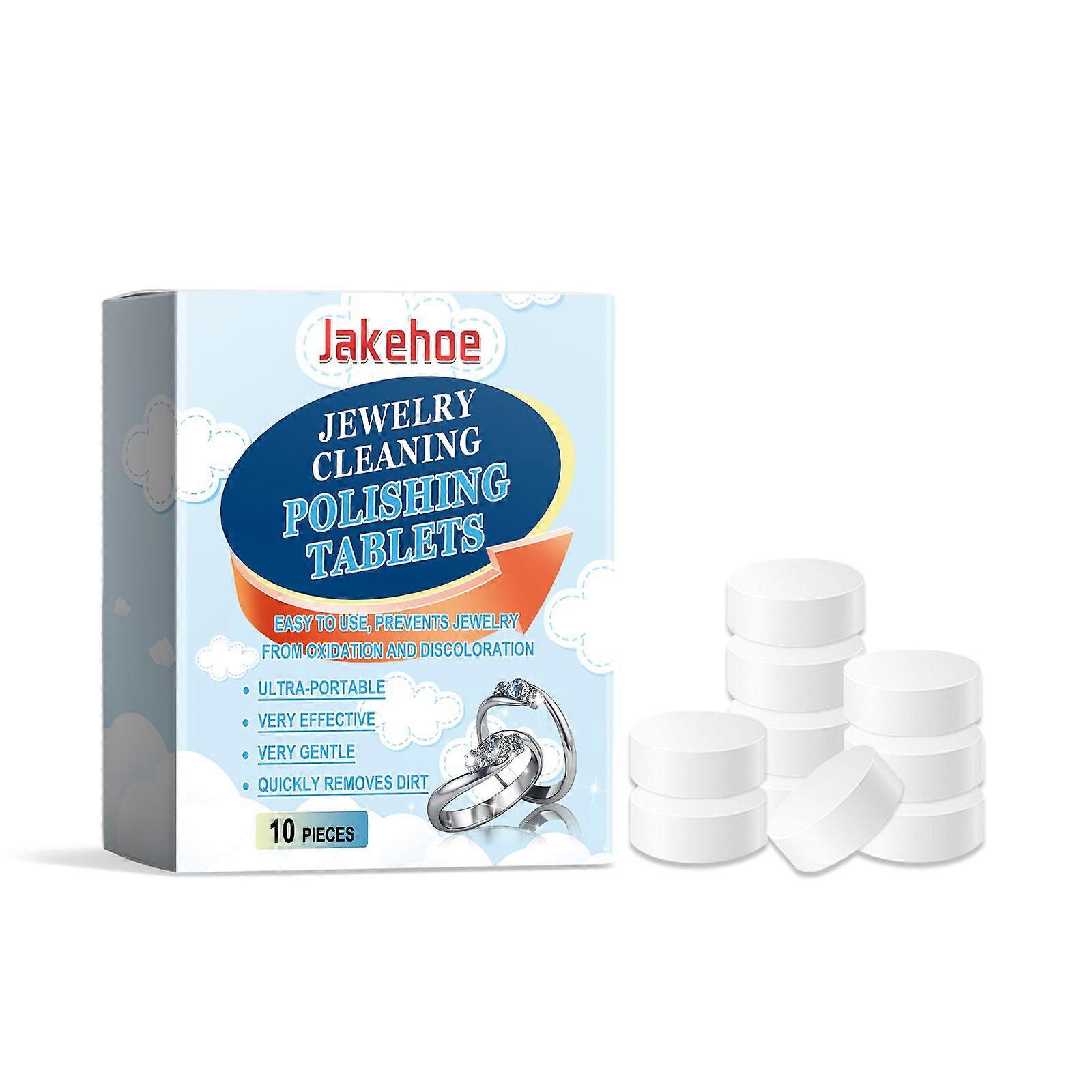 Jewelry Cleaning Effervescent Tablets Contain Sodium Bicarbonate