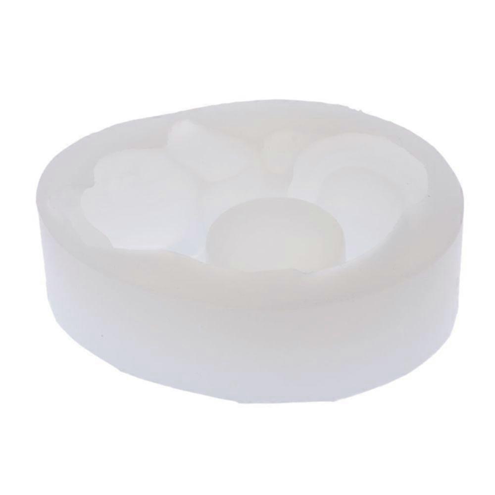 silicone mold cat animal dog flower