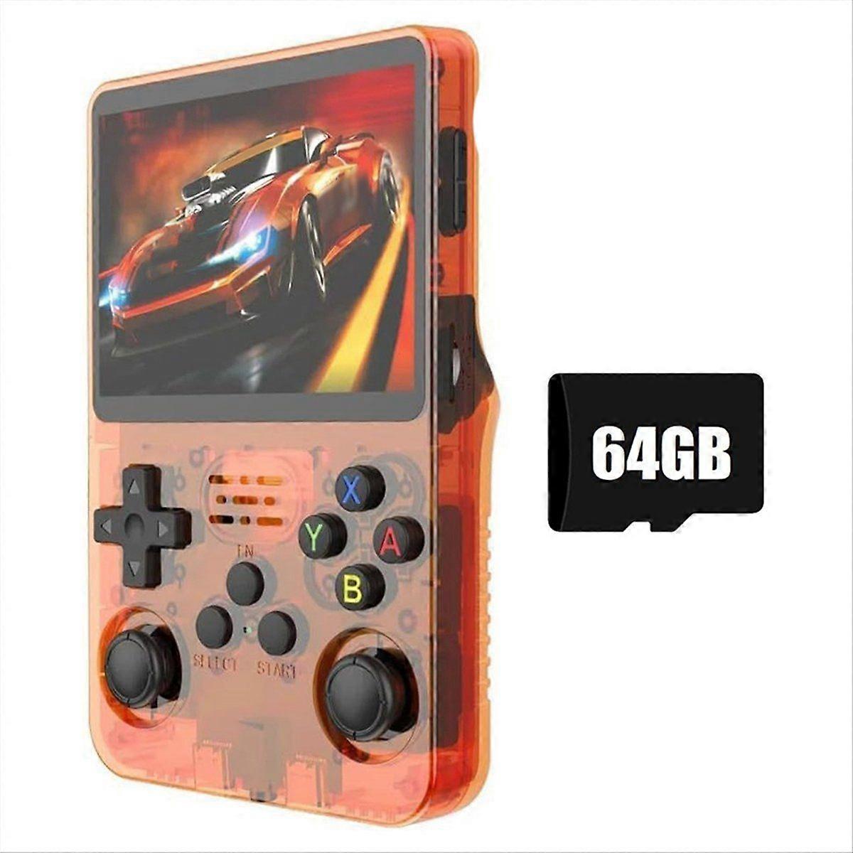 K36S R36S Retro Game Console 64GB Linux System 3,5 Polegadas IPS Tela WIFI Portátil Pocket Game Player