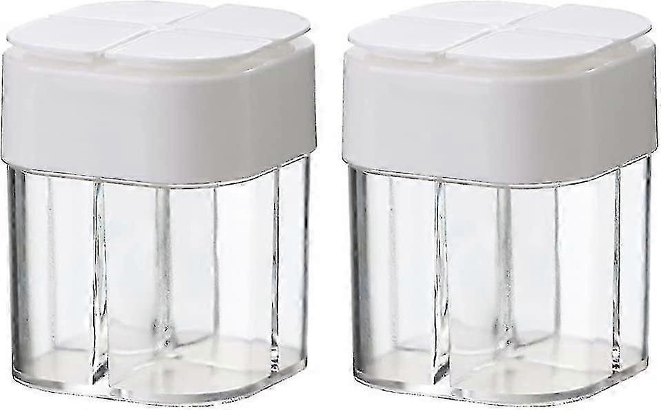 2-Pack 4-in-1 Spice Dispenser for Small Kitchens