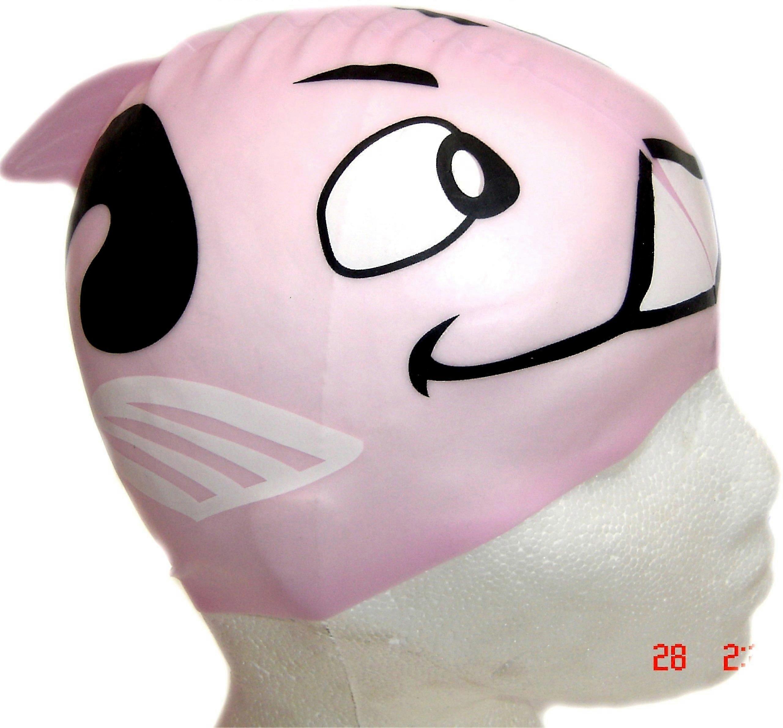 Ροζ καπέλο κολύμβησης ψαριών για τα κορίτσια, νέο