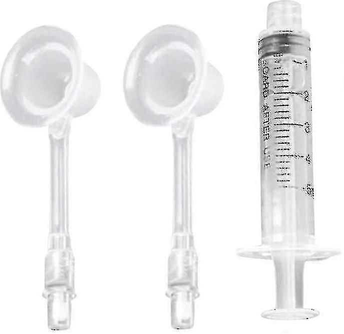 2pcs Nipple Aspirator Corrector Feeding Sucking For Flat Inverted Retraction
