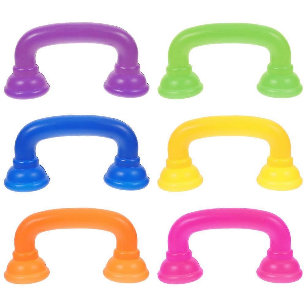 Toddler Phone Toy 6Pcs Educational Tool For Children's Development Assorted Color Interactive Learning And Speech Correction