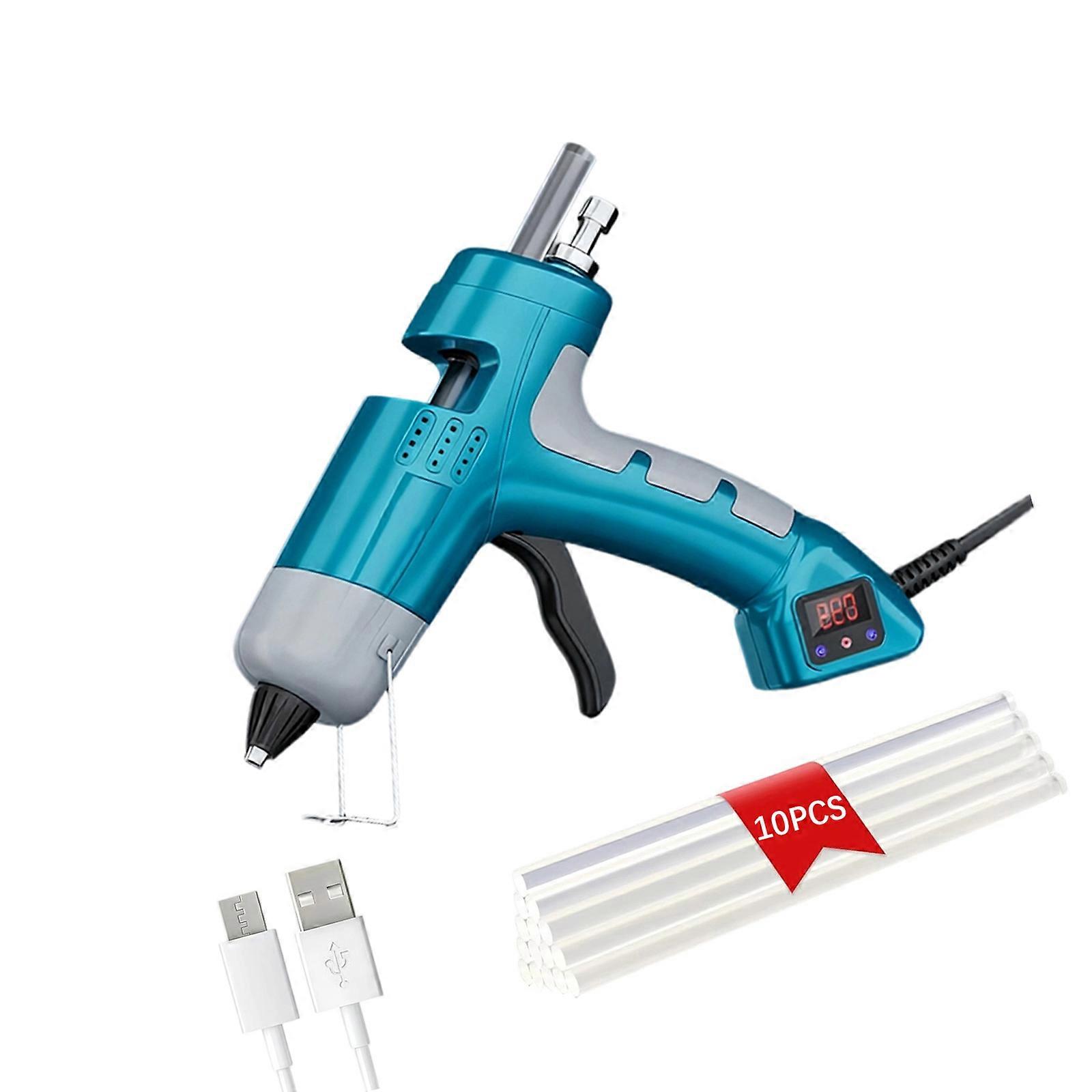 High Performances Hot Glues Guns Quick Heating Mechanism Metal Precise Tip Crafting Essential Precise Flow Control Multicolor