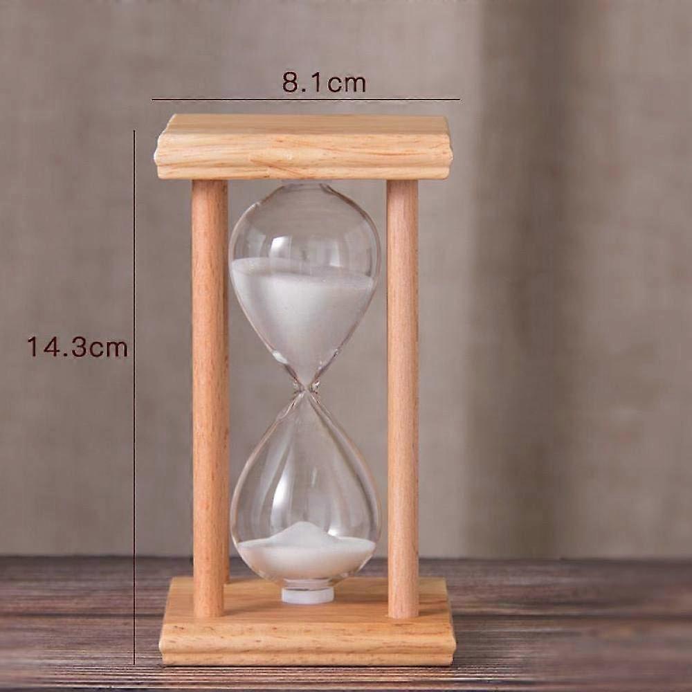Sand Timer with Wooden Square Frame 45 Minute Hourglass for Kitchen, Office, Study and Home Decor