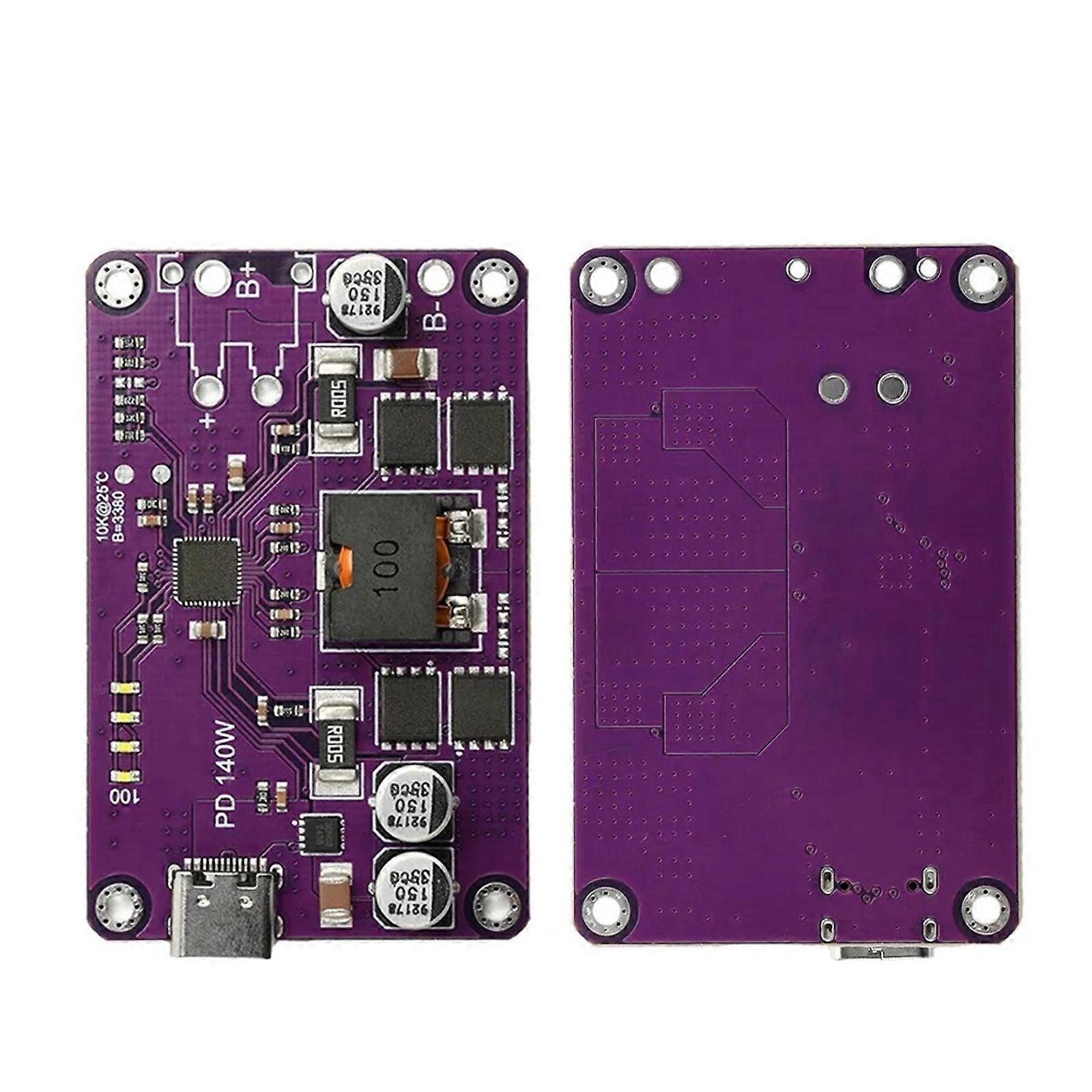 Multiple Protocol High Efficiency Double Mode Type C Charging Discharger Module 140W PD3.1 QC3.0 For Multiple Devices Multicolor