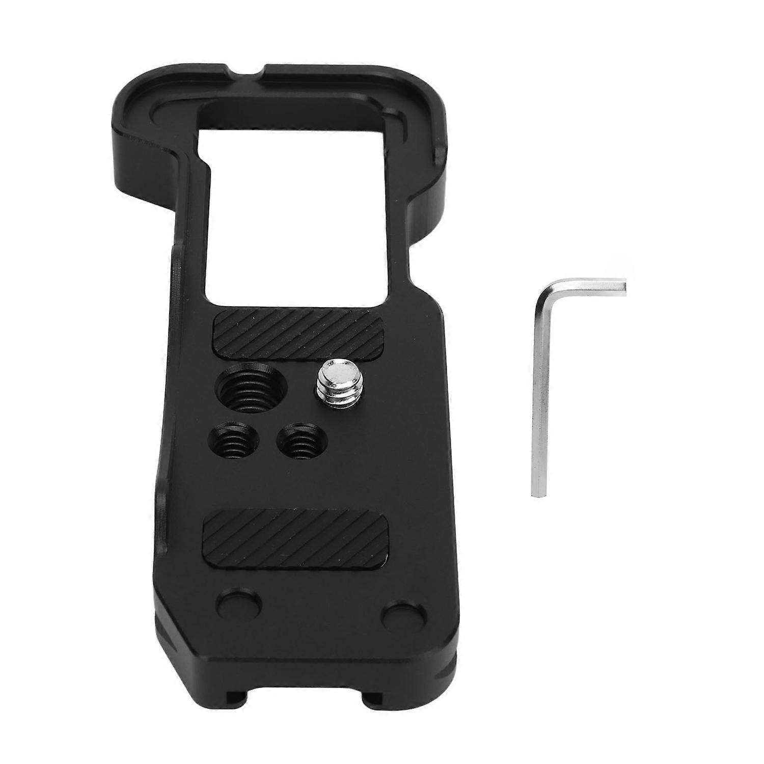 Quick Release Base Mount Bracket for R50 Aluminum Alloy Camera Extension Metal Bracket with 1/4 3/8 