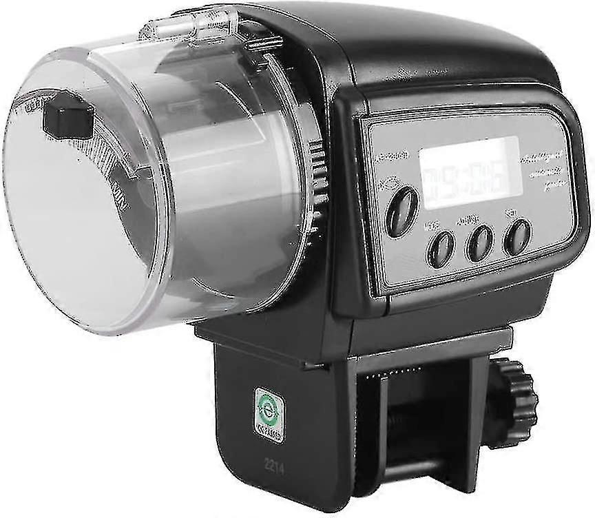 Fisch feeder - Automatischer Fisch feeder Digital lcd elektronischer Fisch feeder Spender Timer Automatischer Aquarium Tank Futterfütterung Maschine