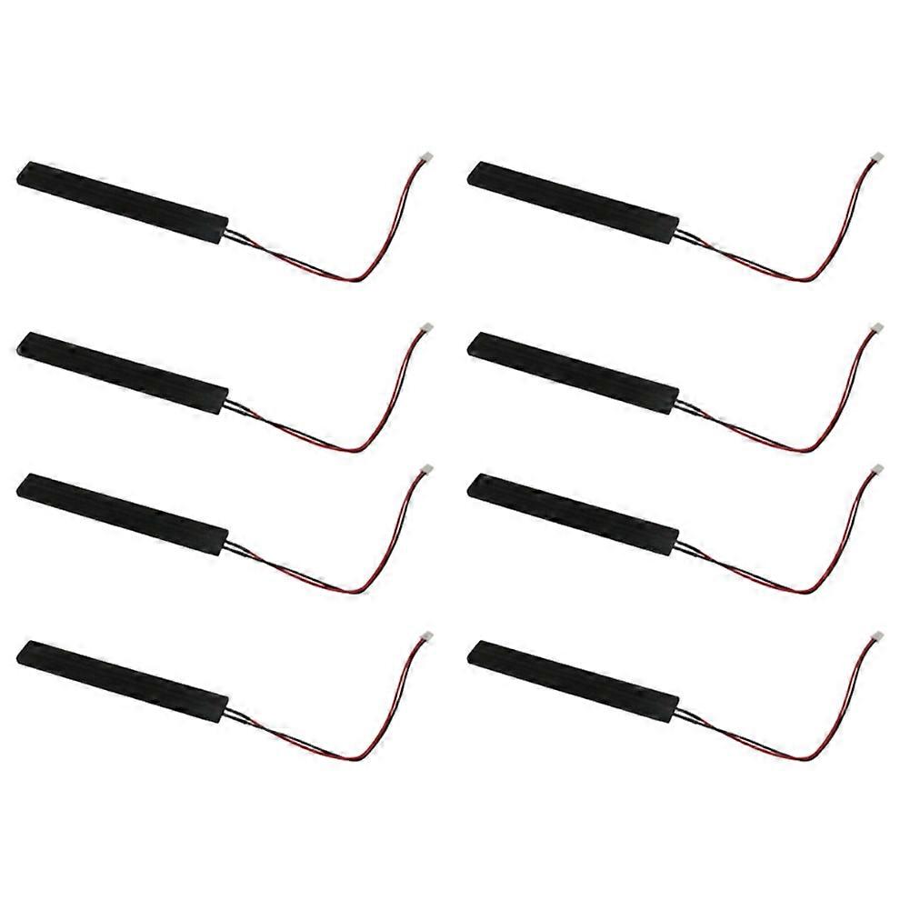 8Pcs/Set Foot Sensing Strip Sensor Bar for Dancing Machine Accessories with Black Rubber Protector