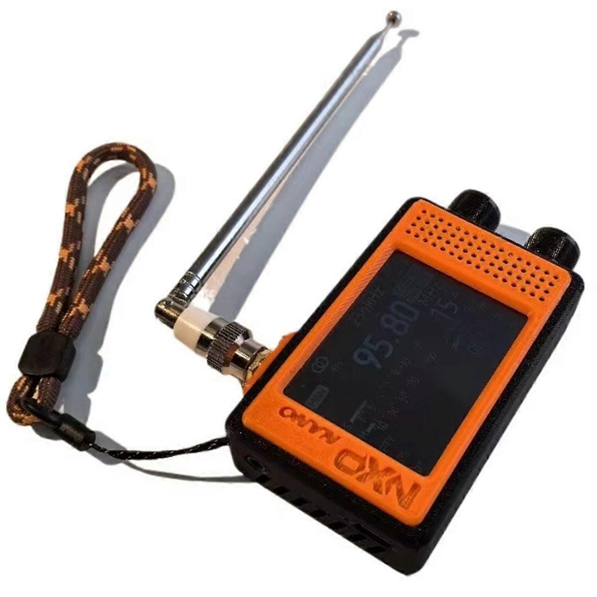 New Mini Pocket TEF6686 NXP-NANO Multiband Radio ESP32 Main Control 2.4-Inch IPS Touch Screen FM/LW