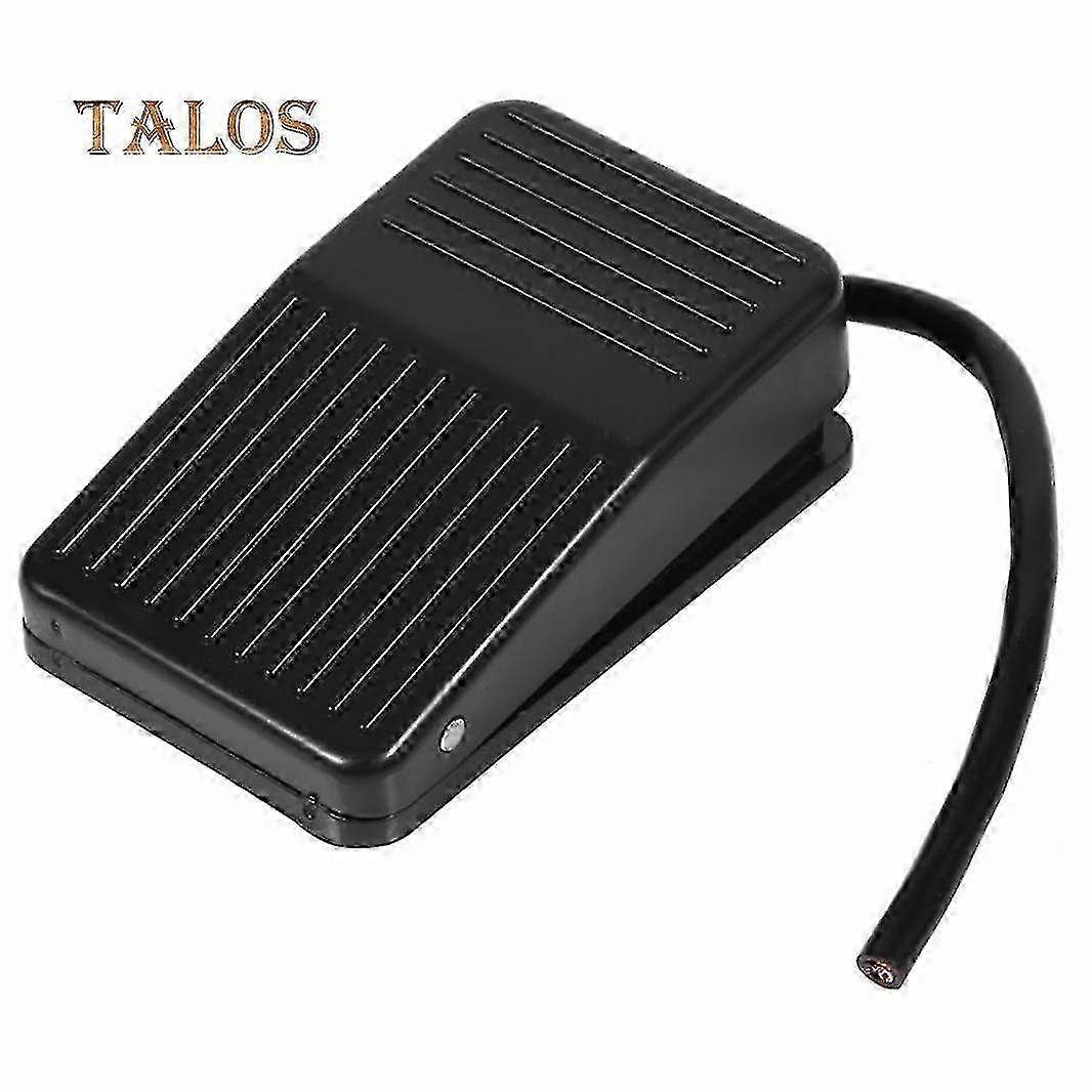 TOOLSTORE 220V Foot Control Pedal Switch compatible with Electric Sewing Machine Plastic Base
