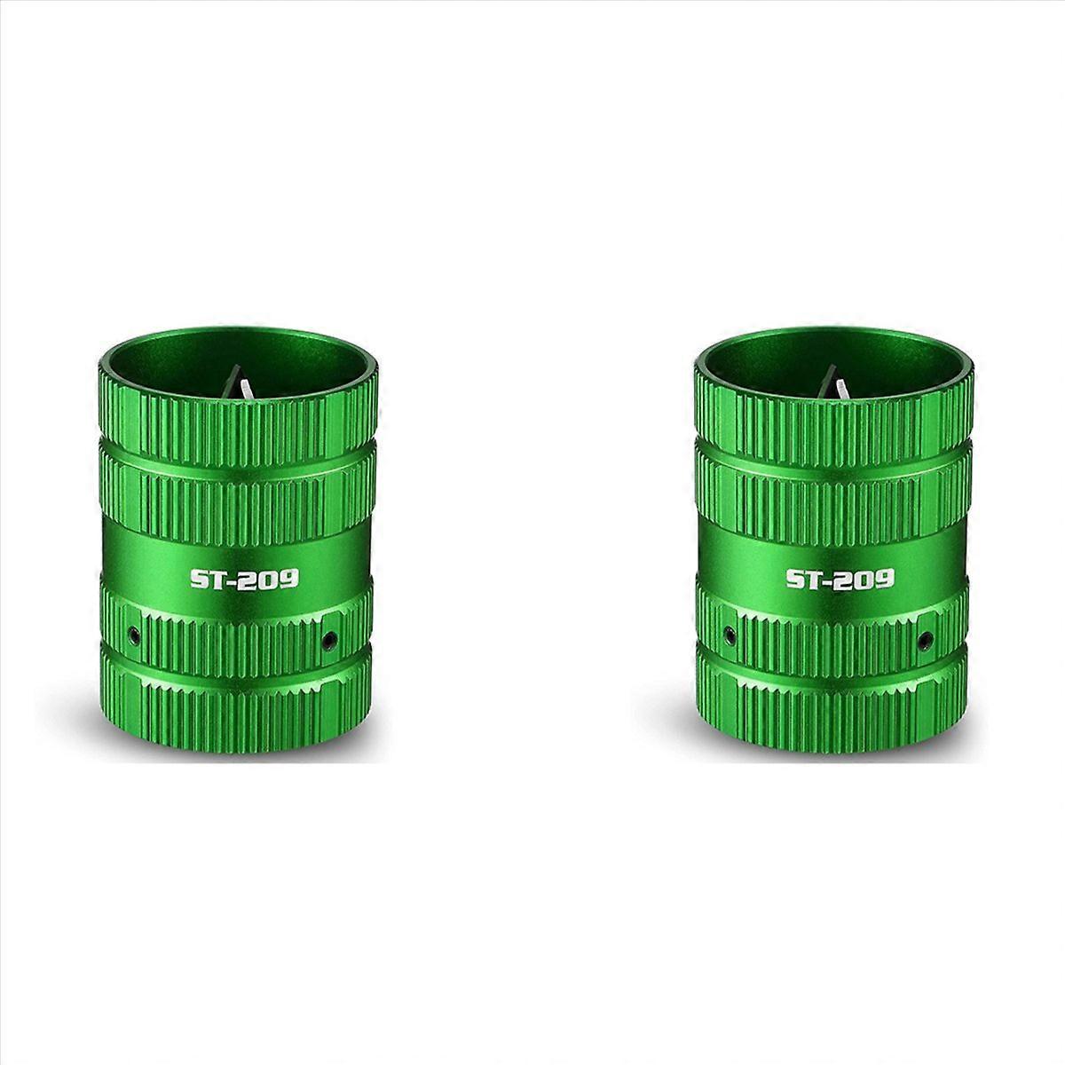 2X Pipe Reamer Tool [Plumbers Efficient Helper] Deburring Tool for Copper PVC Pipe Cleaner, Tubing a