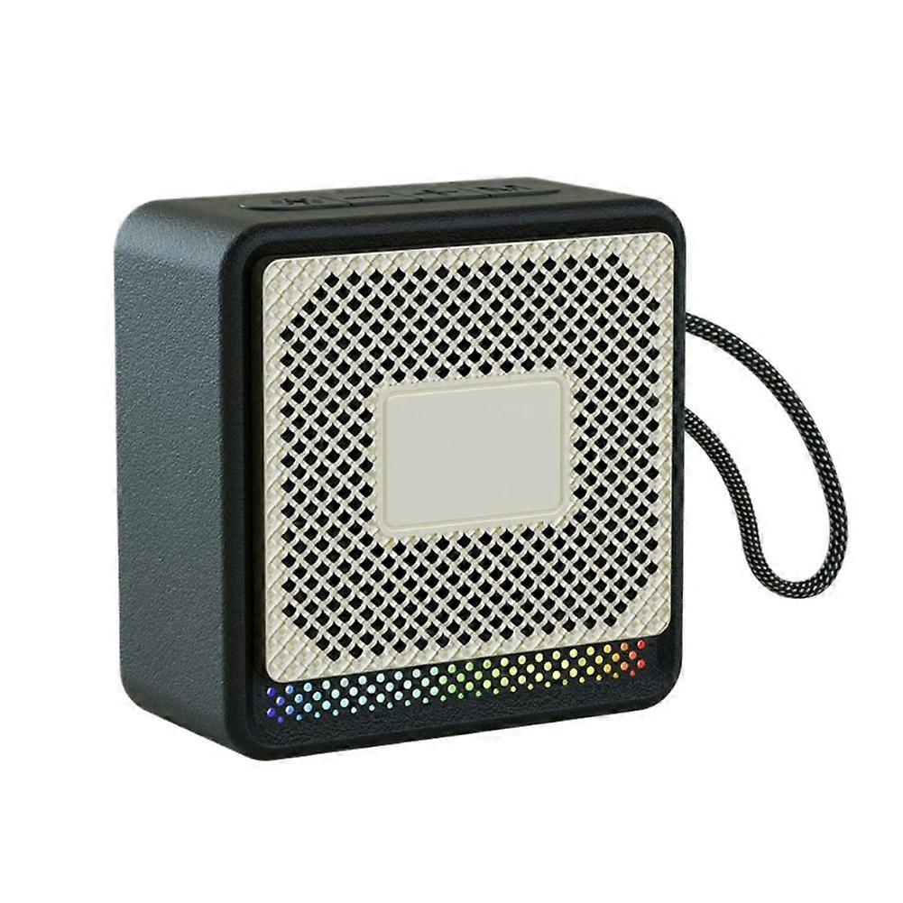 Portable Mini Bluetooth Speaker High Power 360° Sound with Enhanced Bass Built-in FM Radio Desktop Outdoor Small Subwoofer