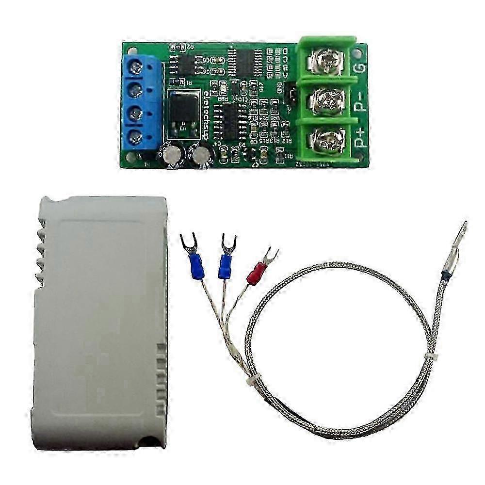DC 8-25V PT100 Thermal Resistance to Temperature Converter RS485 Modbus RTU RTD Sensor Module Kit PTA9B01 js
