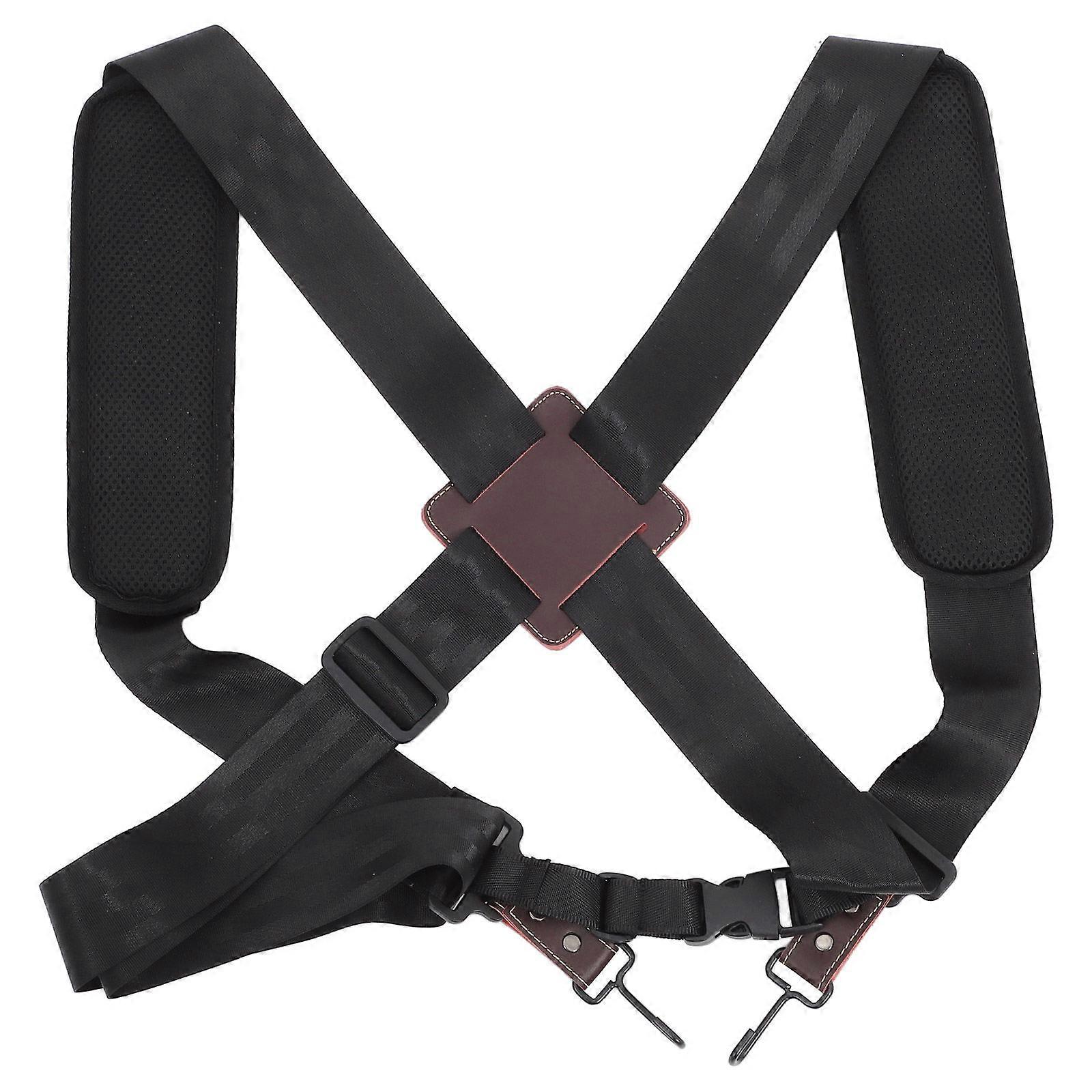 Durable Drum Strap Belt With Padded Shoulder Support For Performance And Music Practice 1Set