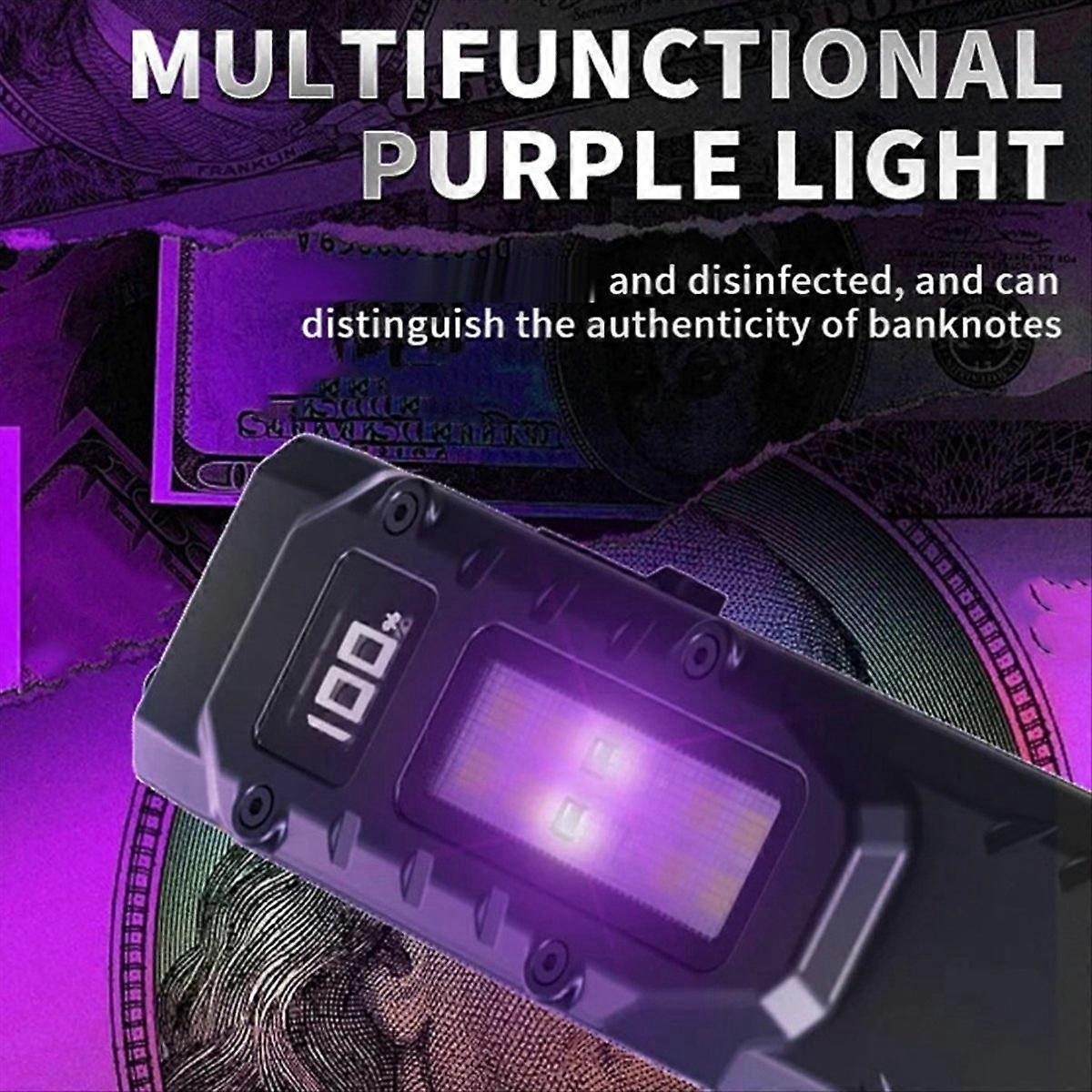 Portable Flashlight, Rechargeable Flashlight, Flashlight Work Light Torch Inspection Lights for Camping