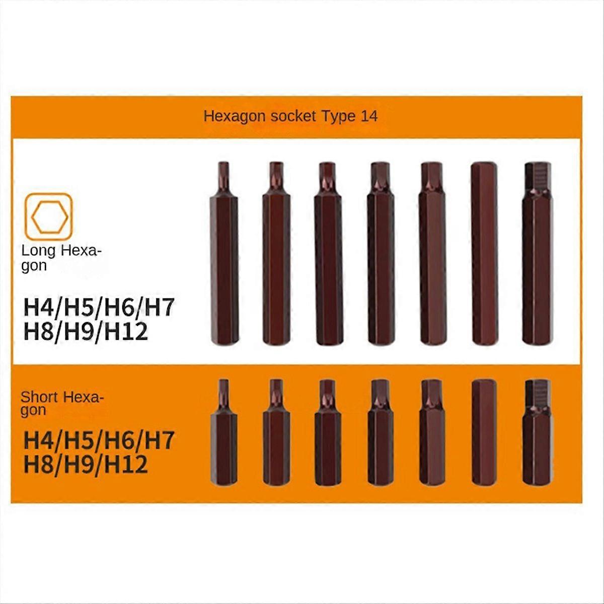 Inner Hexagonal Batch Group Wounds with Wounds, Auto Repair Tools