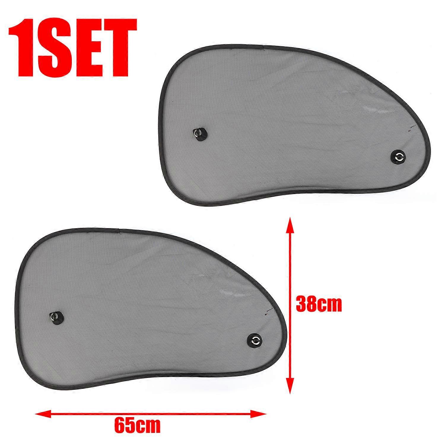2pcs Car Sunshade Covers Universal Windscreen Folding Visor Reflector Windshield Auto Window Sun Shade Protector Accessories