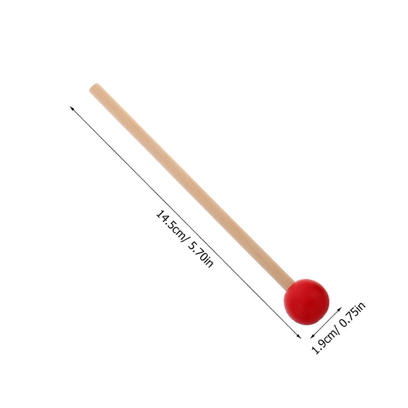 Wooden Drum Mallets for Playing 3Pairs with Comfortable Grip and Assorted Color