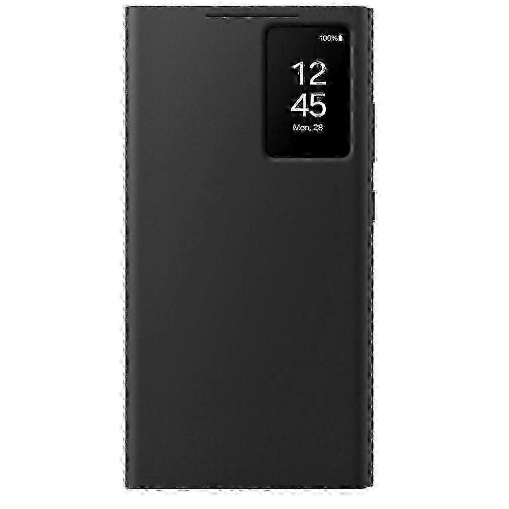 Galaxy S22 Ultra S-View Flip Case with Smart Screen &amp; Finger Tap Control - Slim Protective Cover (Gift)