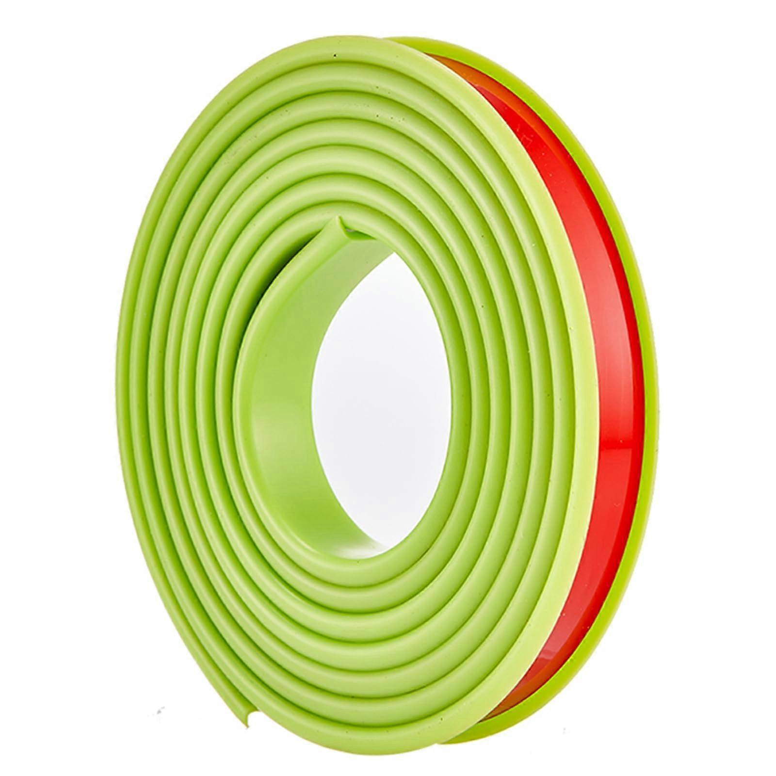 U Shape Edge Banding Self Adhesive TPE Edge Trim Strip for Furniture Edge Protection Green