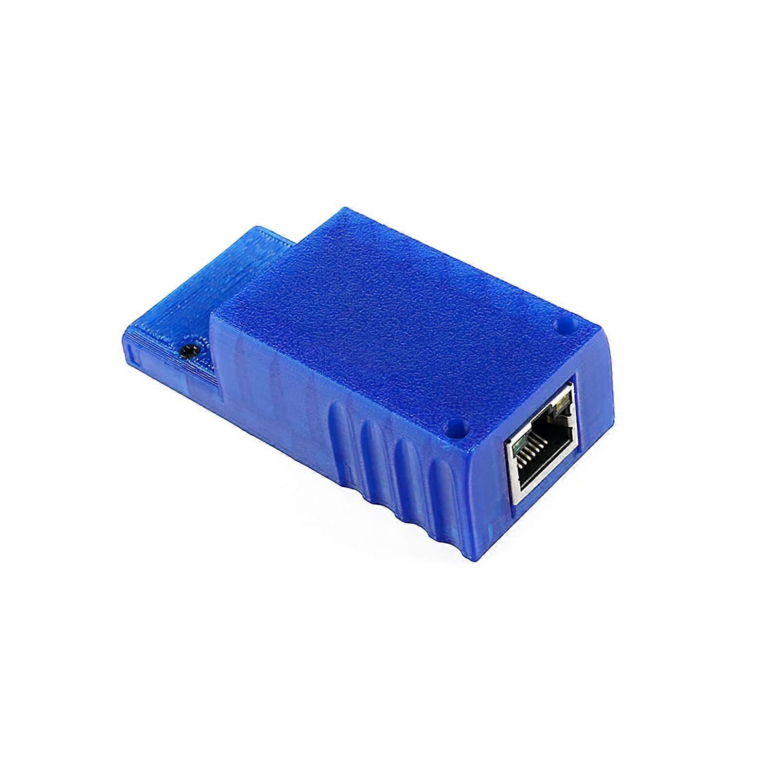 Broadband Adapter Supports Online and LAN Multiplayer Gaming in Blue