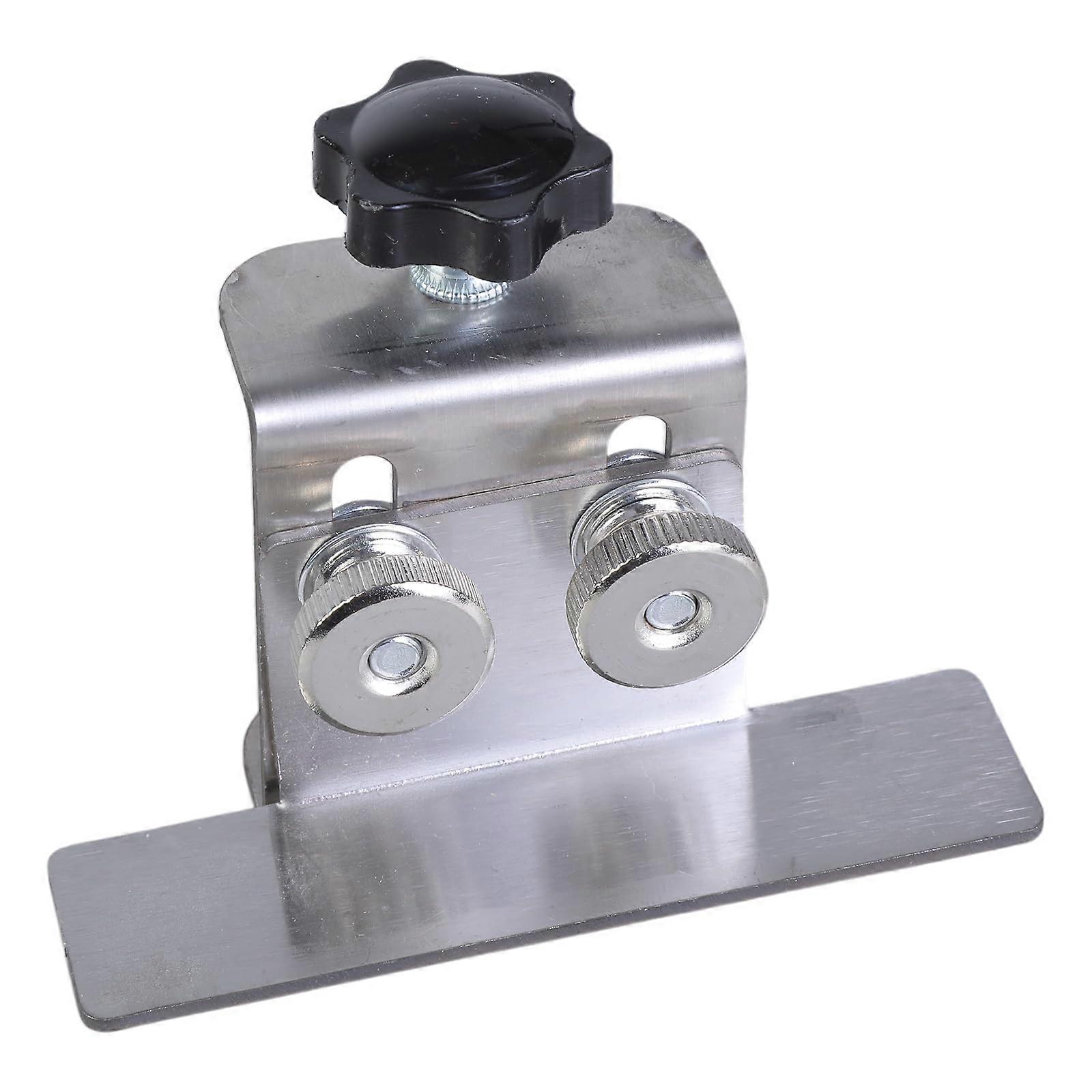 Cabinet Door Installation Tool with Precision Alignment, Adjustable Fit, Durable Stainless Steel Jig