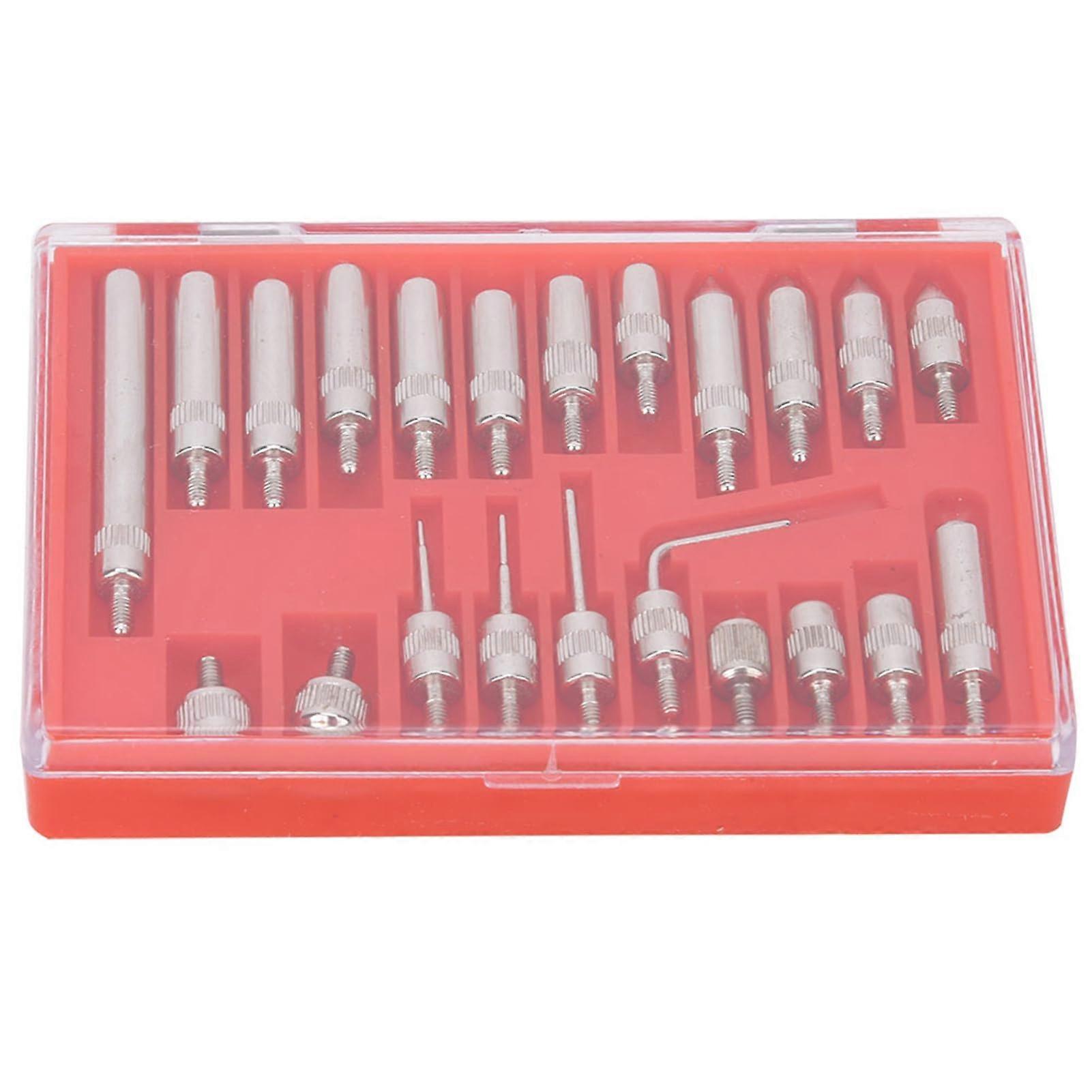 Dial Indicator Accessory Set with Wide Compatibility, Precision Contact Points Kit in Storage Box