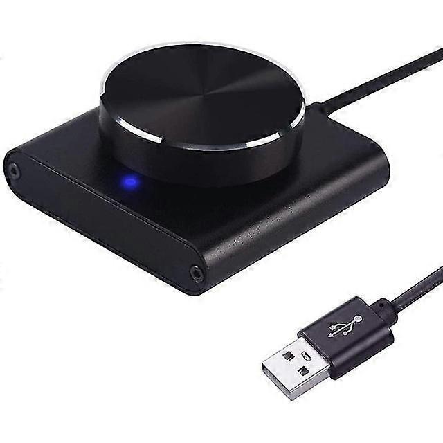 Usb Computer Volume Controller Aluminum Alloy Pc Speaker External Volume Control Scratch Resistance Adjuster Knob
