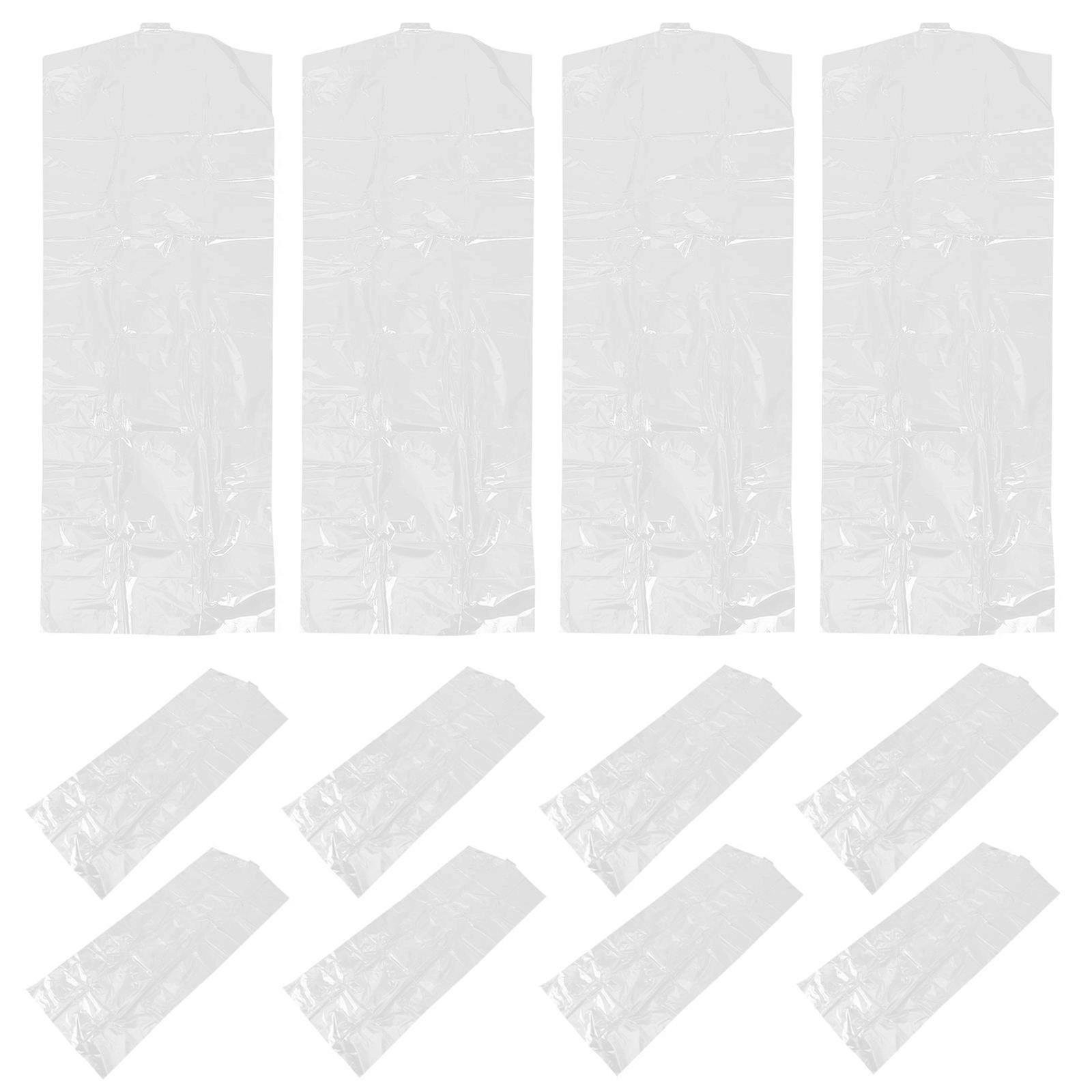 Transparent Clothes Protector Bags for Closet Storage 30Pcs Bulk