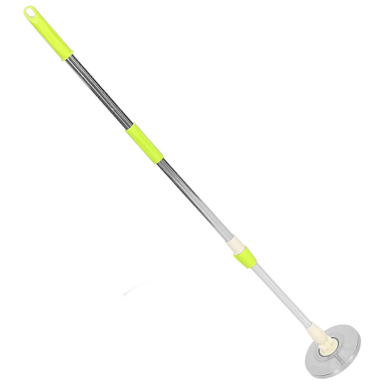 Mop Stick Pole Stainless Steel Rotating Handle for Mop 1Set