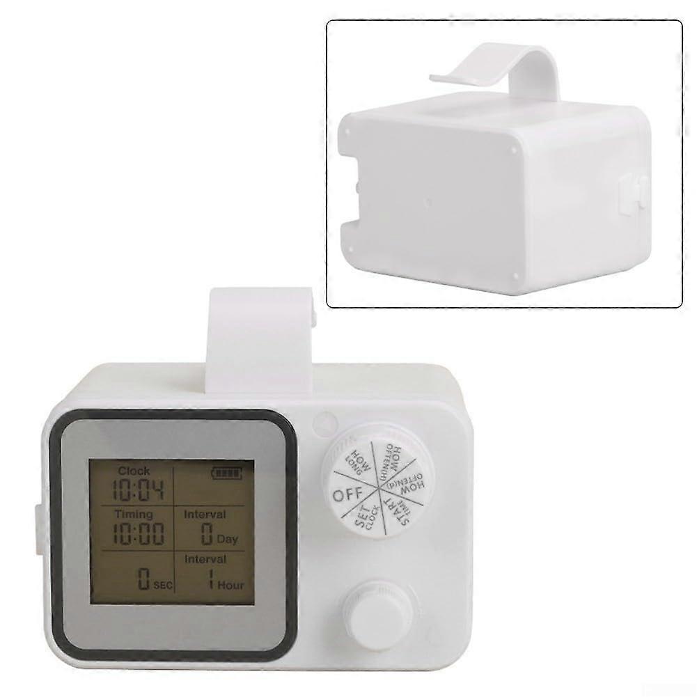 Automatic Plant Watering System with Programmable Timer, Rechargeable 2000mAh Battery for Indoor Outdoor Potted Plants