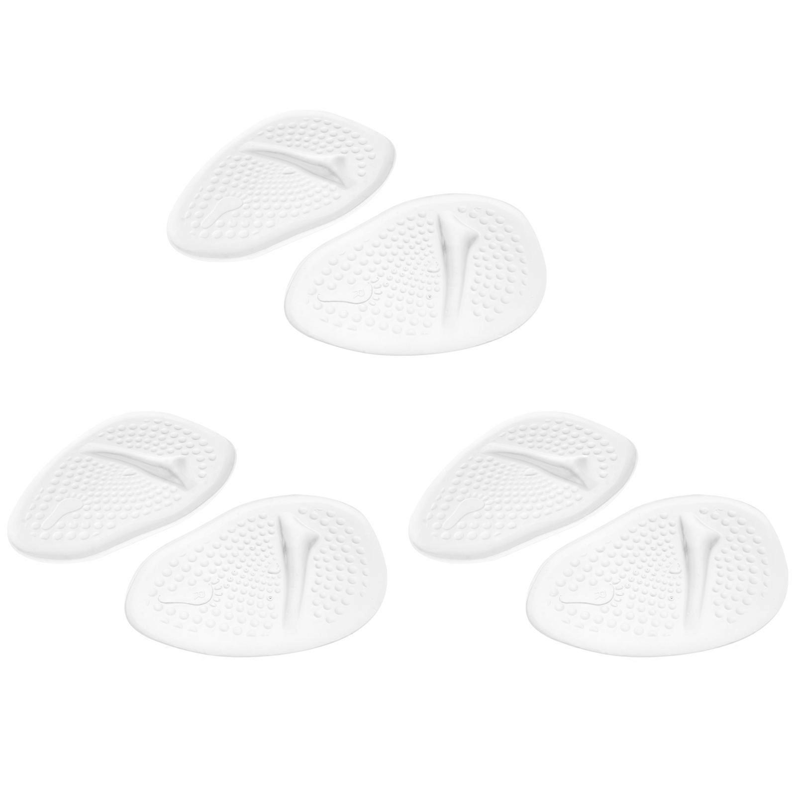 Heel Support Inserts For Women Protect Heels When Standing Or Dancing With Rectangular Shape And PU Material In 3 Pairs