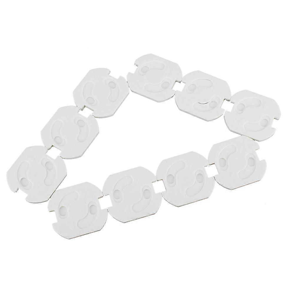 Safety Socket Protectors Electric Socket Covers for Shock Protection 10Pcs