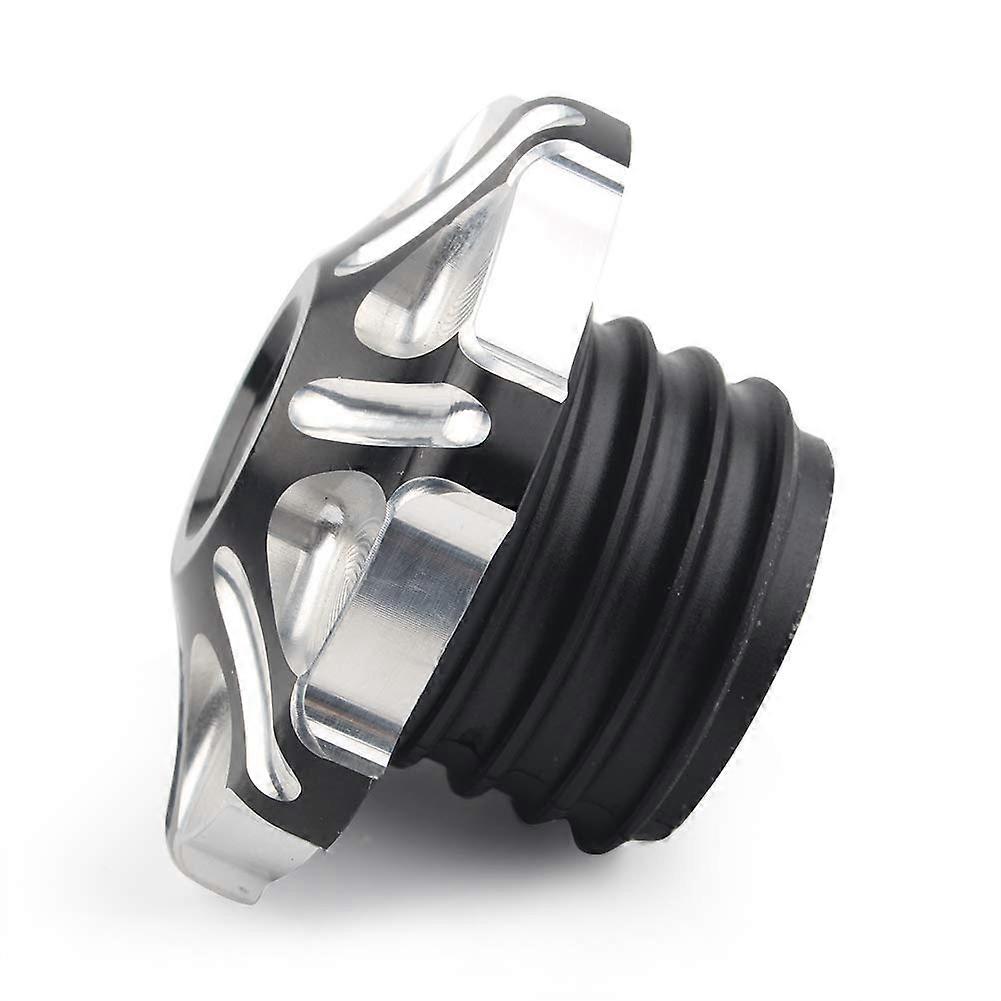 Gas Cap Billet Aluminum Vented Quick PushLock Right Hand Thread for Harley Davidson Dyna Touring