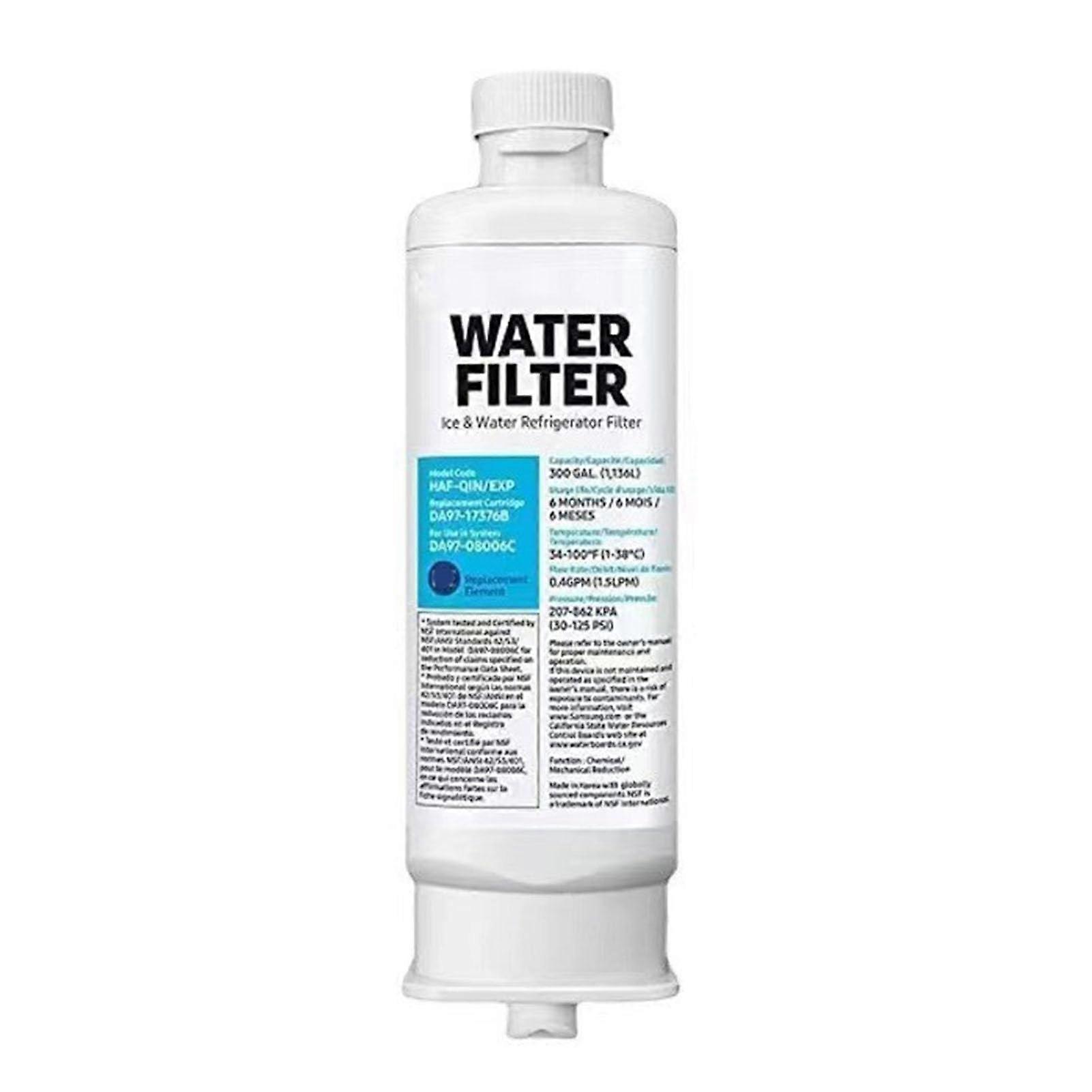 Refrigerator Water Filter DA9717376B Replacement for Samsung, HAFQIN/EXP Compatible,  Efficiency