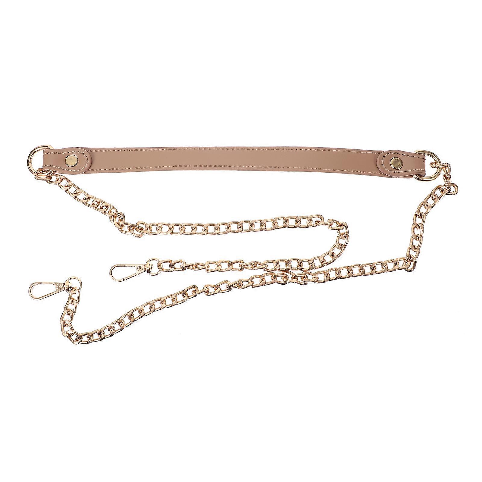 Versatile Bag Chain for Bag Use 3Pcs Elegant Stylish PU Accessory