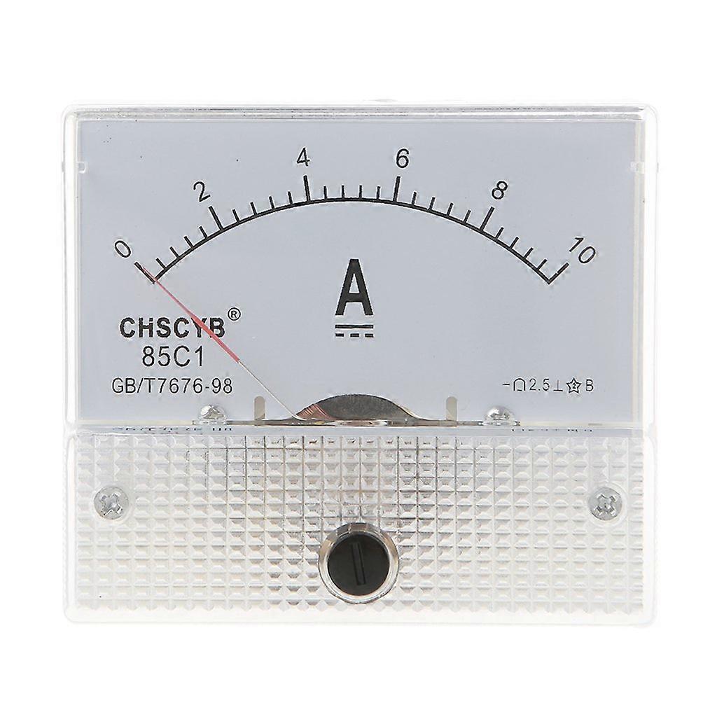010A Analog Ammeter Panel Mount with Clear EasyRead Scale and Accurate Class 2.5 Measurement