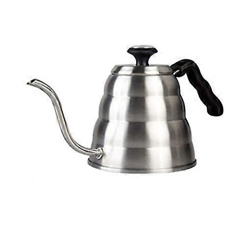 Gooseneck Kettle with Thermometer Stainless Steel Pour Over Coffee Pot Precise Temperature Control