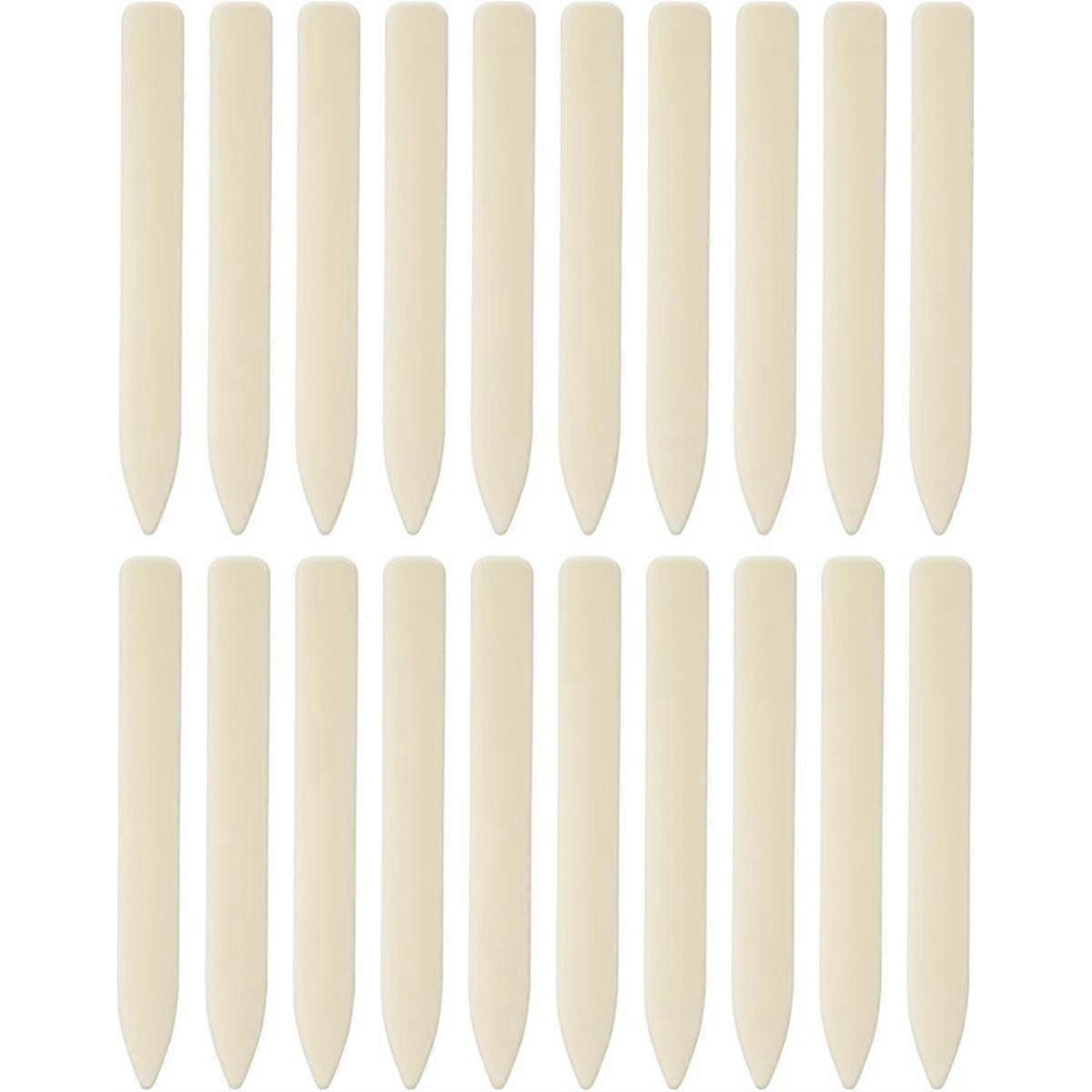 30 Pack Bone Folder Tool, Plastic Bone Folder Crafts Scoring Folding Creasing Paper Crafting Supplies Scrapbooking Tool