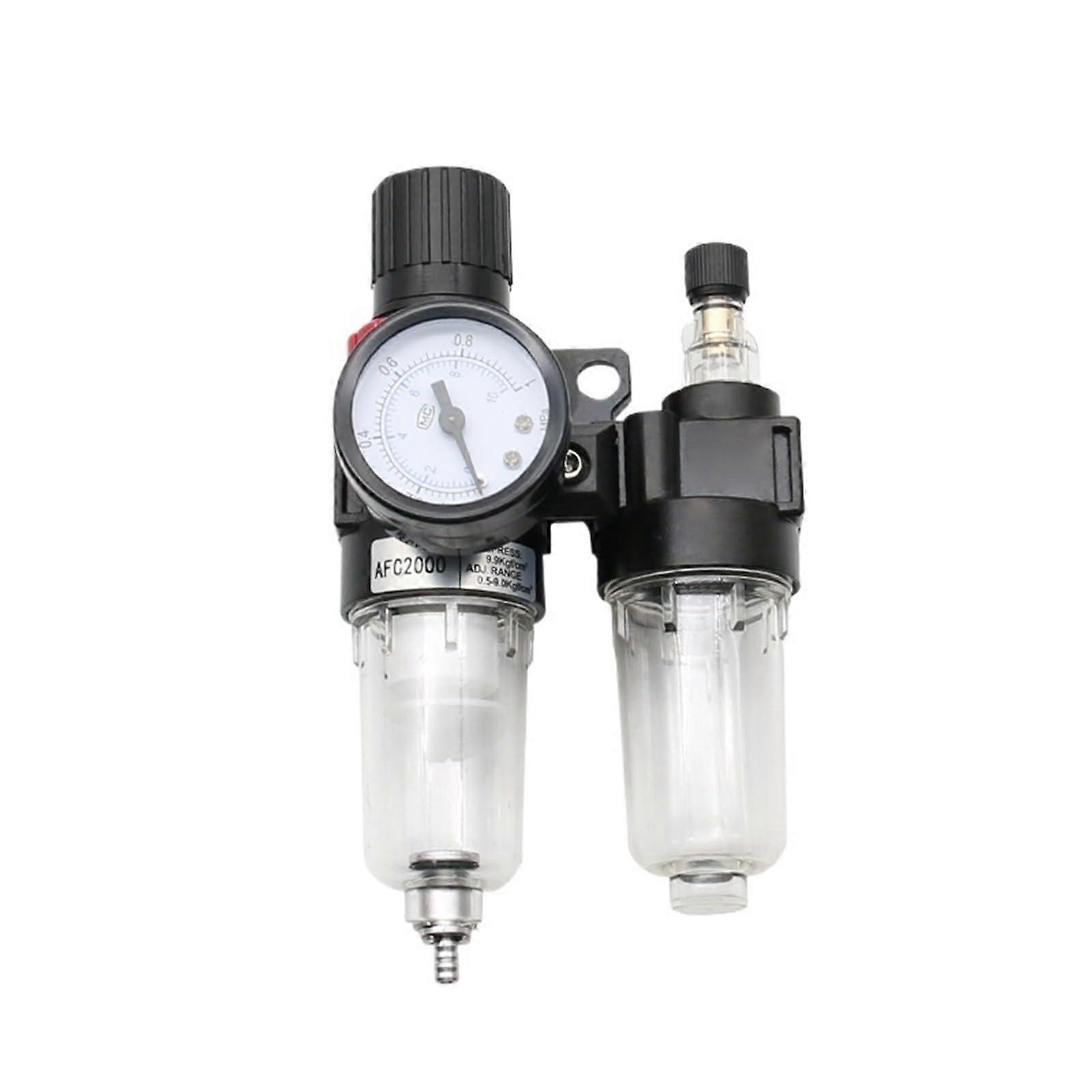 AFC2000 AFR2000 AL2000 G1/4 Air Compressor Filter Regulator Set with Oil Water Separation