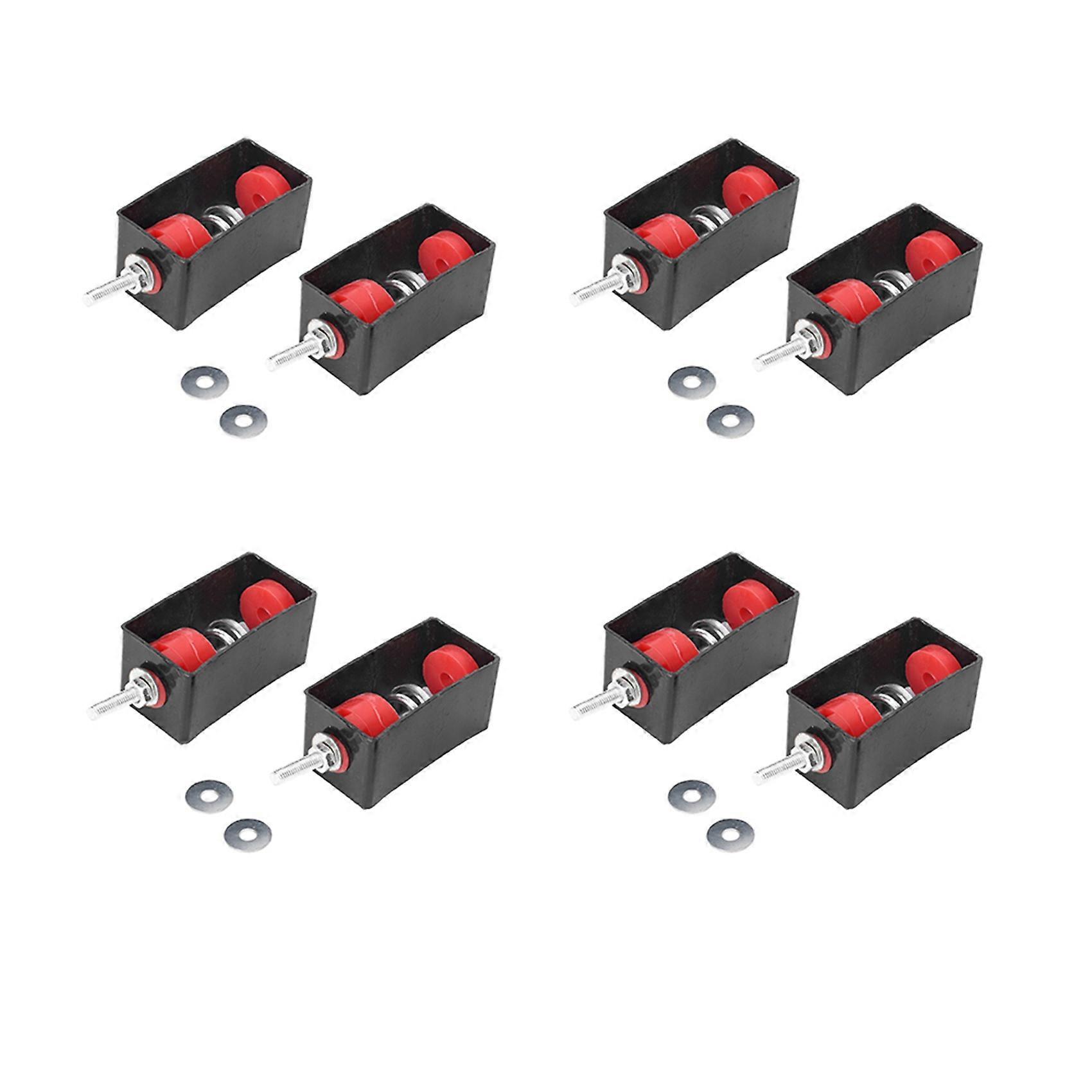 Elastomeric Hanger - Spring Vibration Isolator - Anti Vibration Ceiling Suspended Mounted (8 Pack)