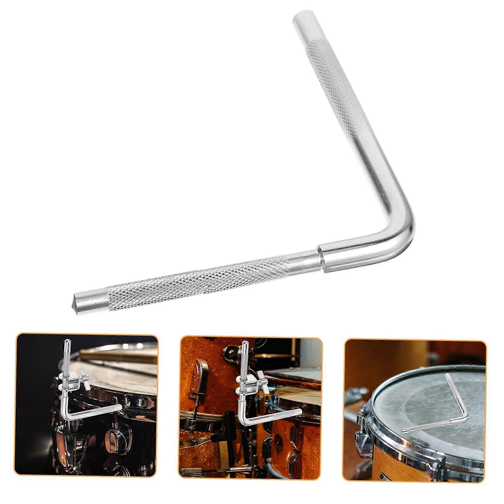 Cowbell Clamp with Drum Mount Bracket, Secure Nonslip Grip, Quick Setup for Drum Set