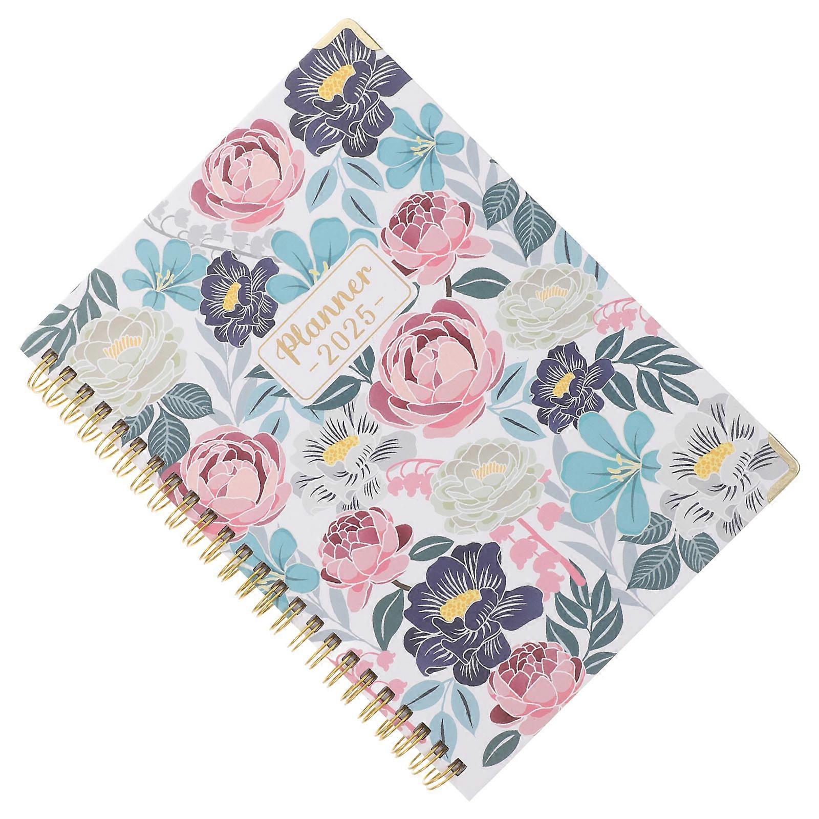 2025 Planner Notebook for Writing Daily Journal Planner Hardcover