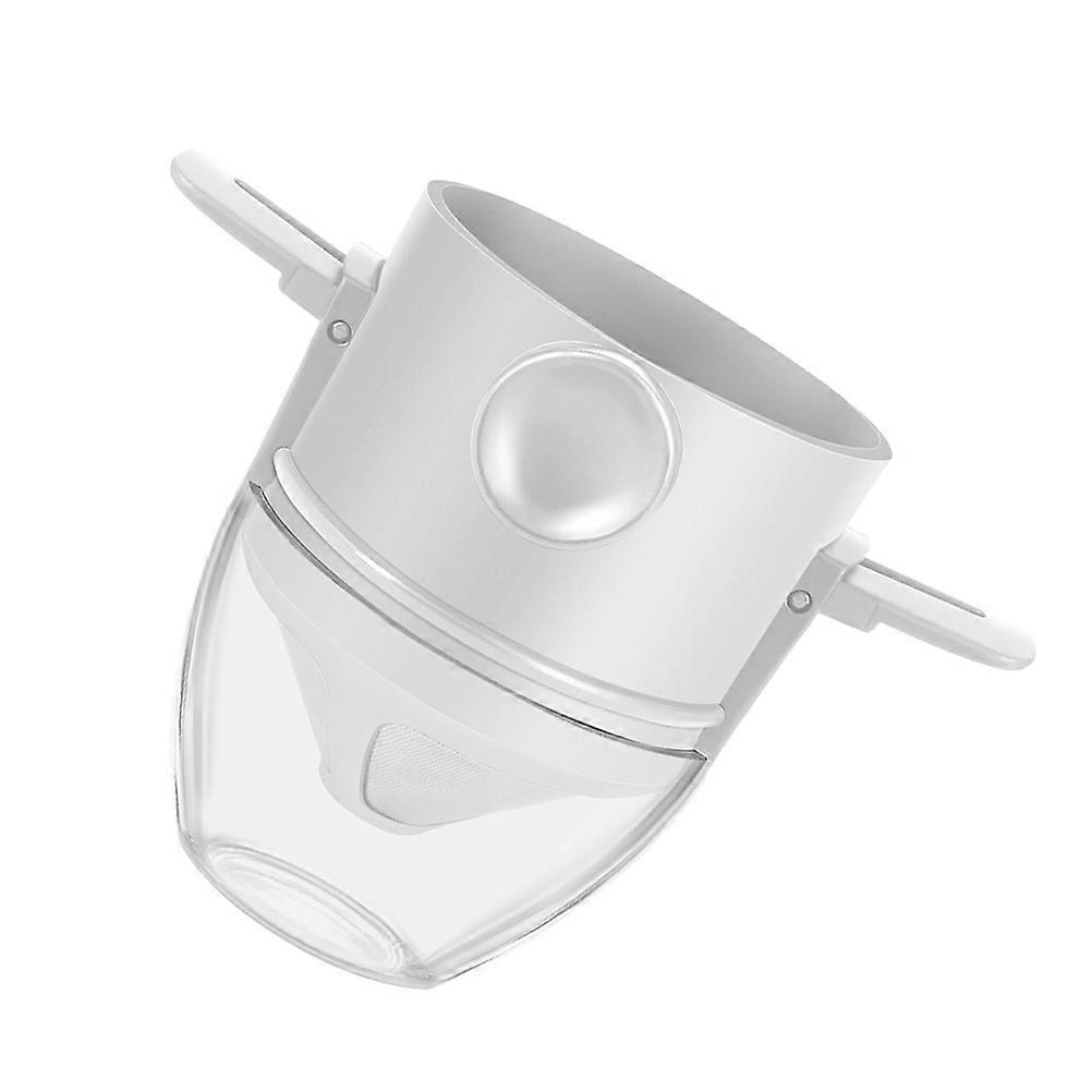 White Coffee Making Tool Coffee Funnel for Home Use 1Set