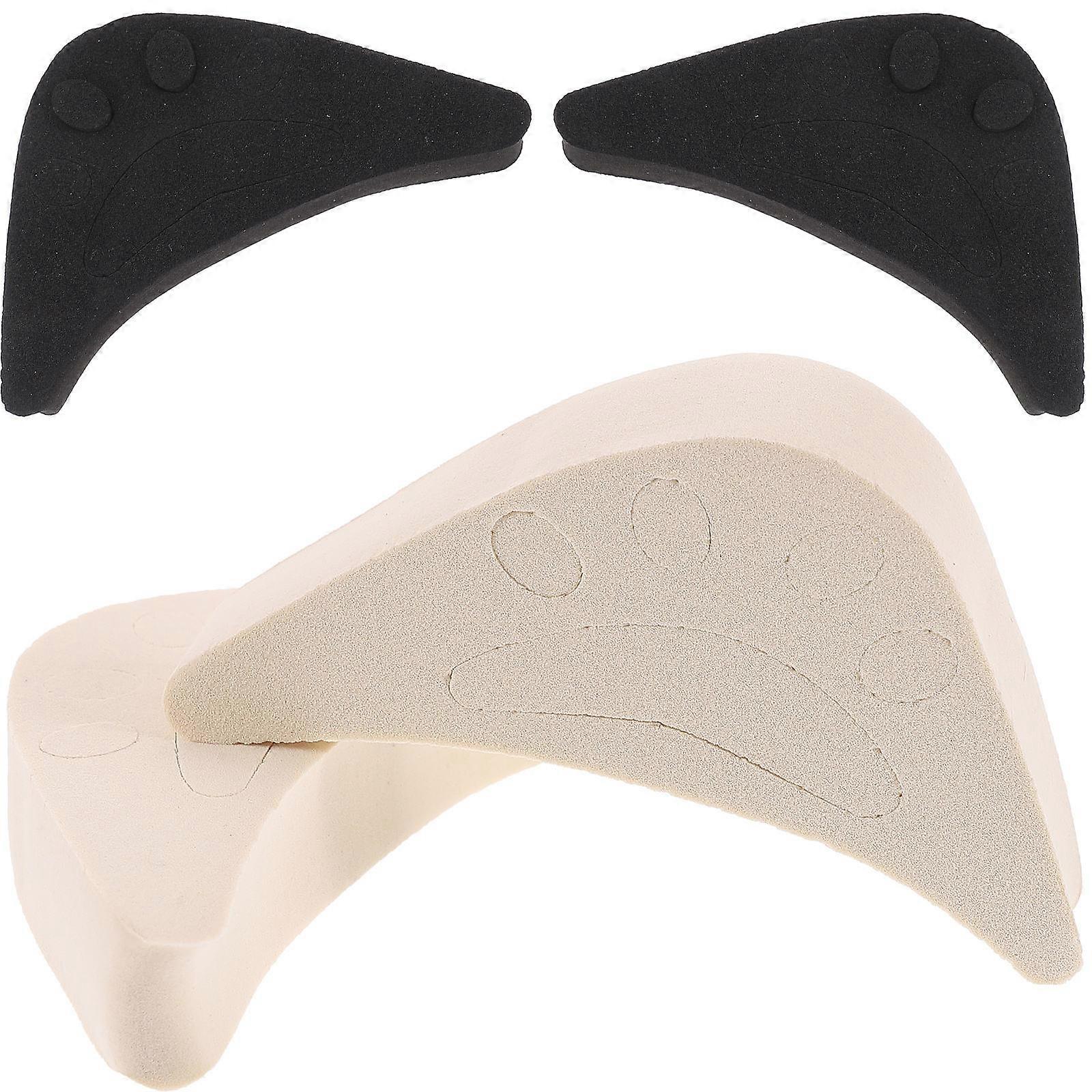 High Heel Insole Forefoot Pad for 4Pcs Elastic Toe Plug