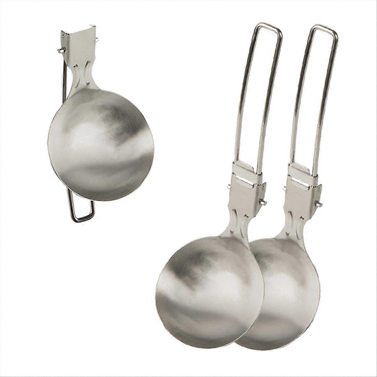 Kitchen Outdoor Camping Soup Spoon Mountaineering Backpacker A